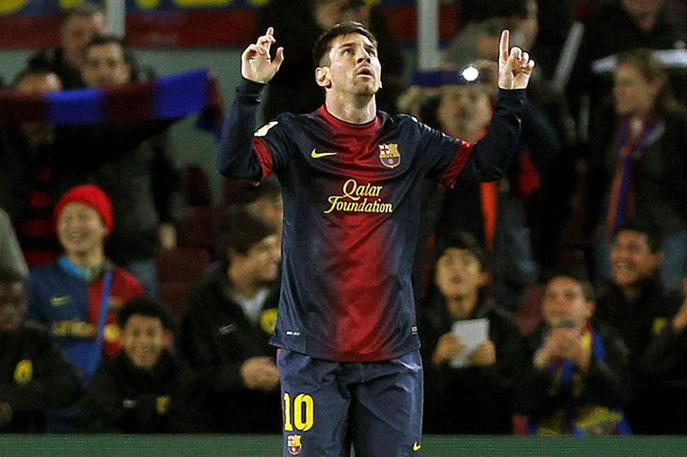 Lionel Messi espera tener una buena tarde para revertir el marcador en contra.