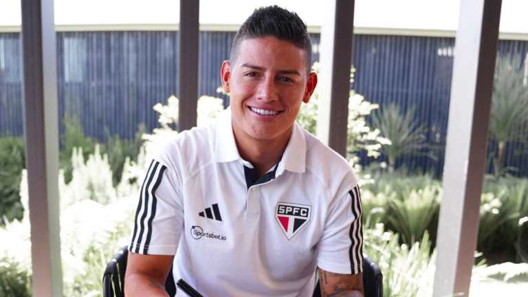 El esperado reencuentro que James Rodríguez tendrá en São Paulo