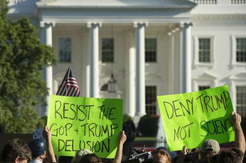 Estados Unidos no ha pedido retirarse del Acuerdo de París de forma oficial