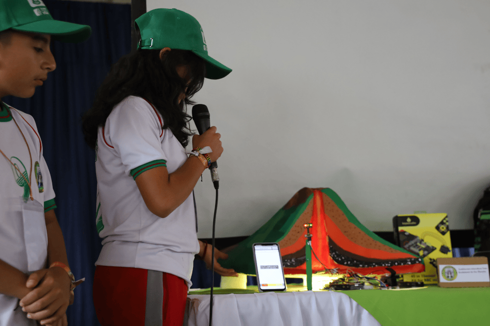 Prototipo creado por los estudiantes de La Florida, Nariño.