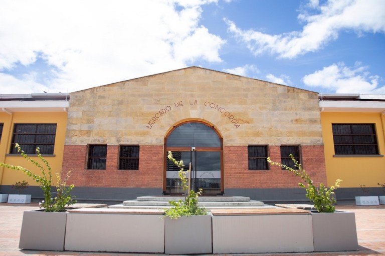 Tras restauración, Distrito reabrió la plaza de mercado La Concordia