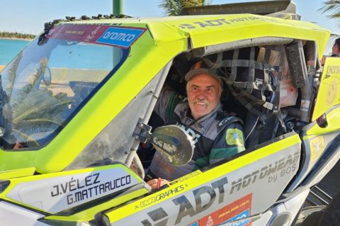 “El último día ya estaba por tirar la toalla”, así terminó el Dakar Javier Vélez