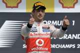 Victoria de Jenson Button en el GP de Bélgica