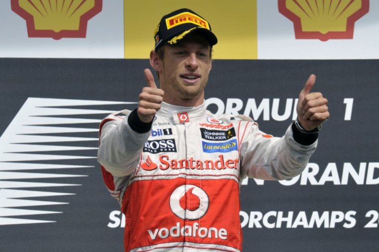 Victoria de Jenson Button en el GP de Bélgica