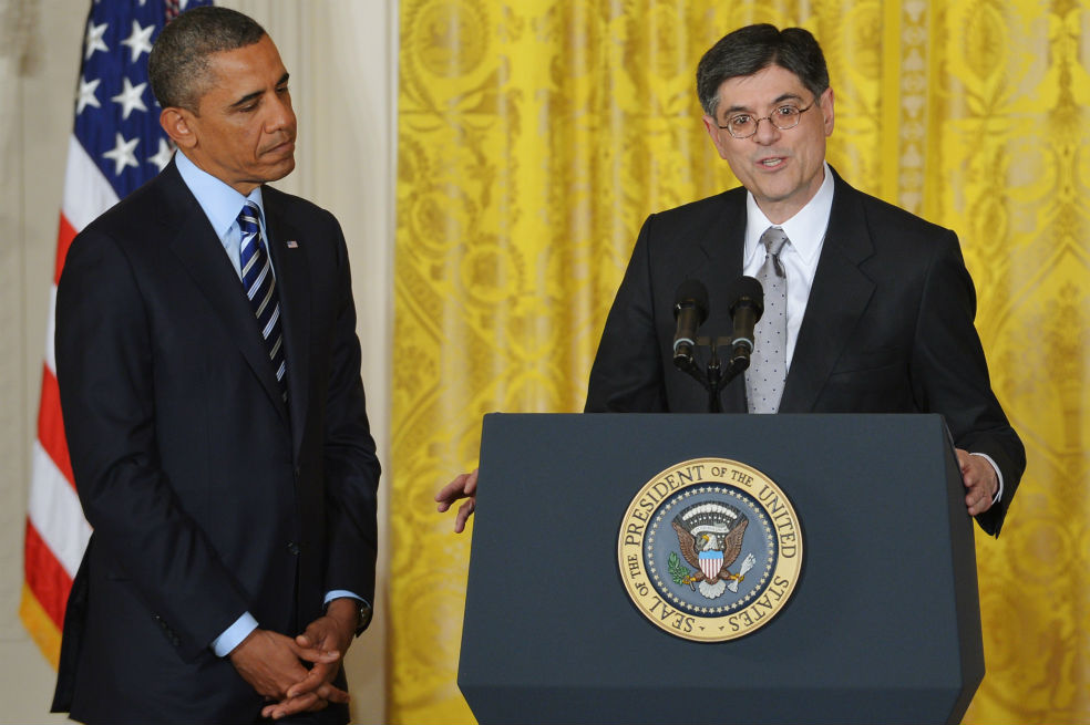 El presidente Barack Obama nombró como jefe del Tesoro a Jack Lew, de 57 años, quien trabajó con Citibank en Nueva York y con la administración de Bill Clinton. / AFP
