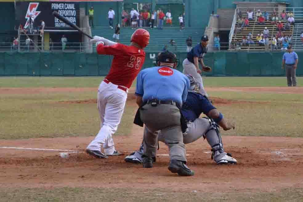 Gracias a la Liga Colombiana de Béisbol Profesional, en el país sigue creciendo el deporte de la pelota caliente. / Cortesía
