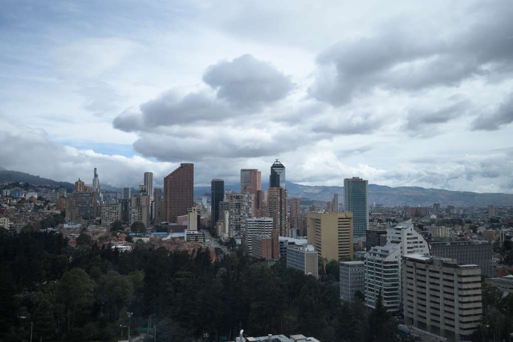 Vista general de la ciudad de Bogotá