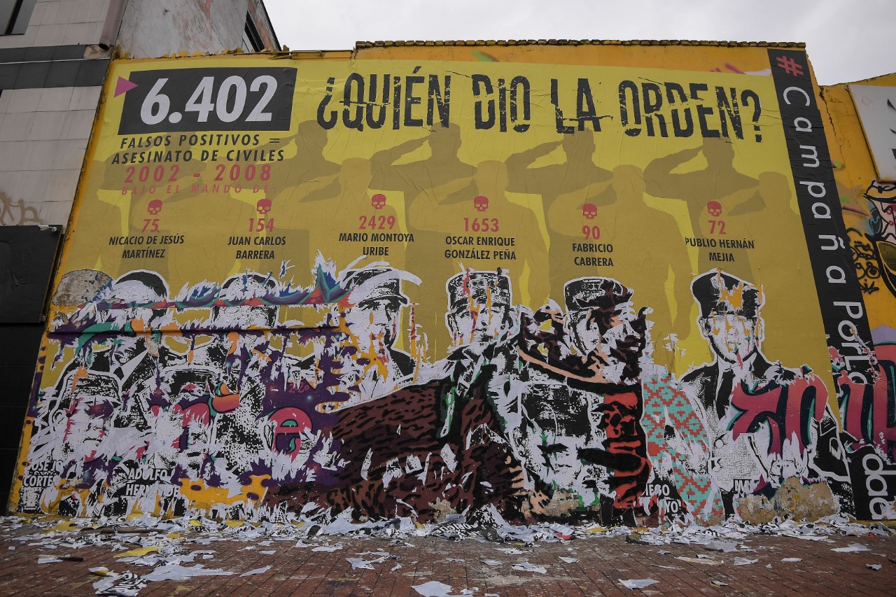 Mural "¿Quién dio la orden?"