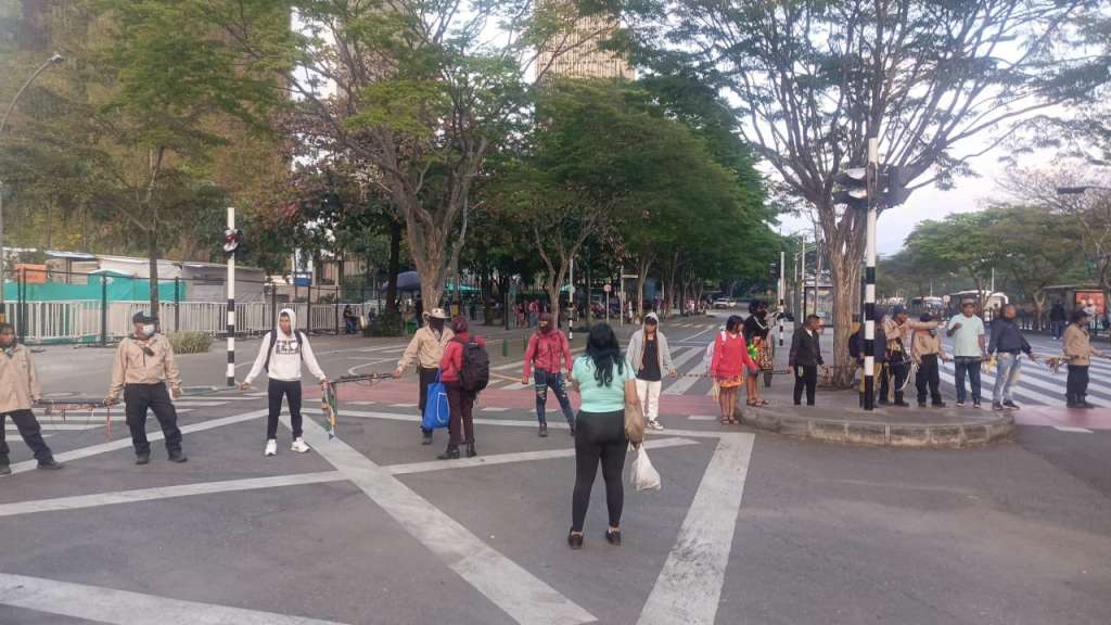 Minga en Medellín