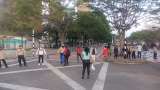 Minga indígena bloquea accesos a La Alpujarra en Medellín