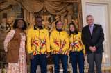 Petro entregó banderas al equipo de los Juegos Suramericanos pensando en París