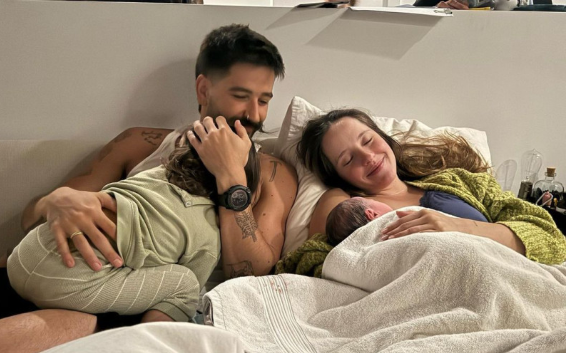 Evaluna y su familia.