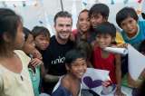 Beckham presentó fundación para ayudar a jovenes de países en crisis