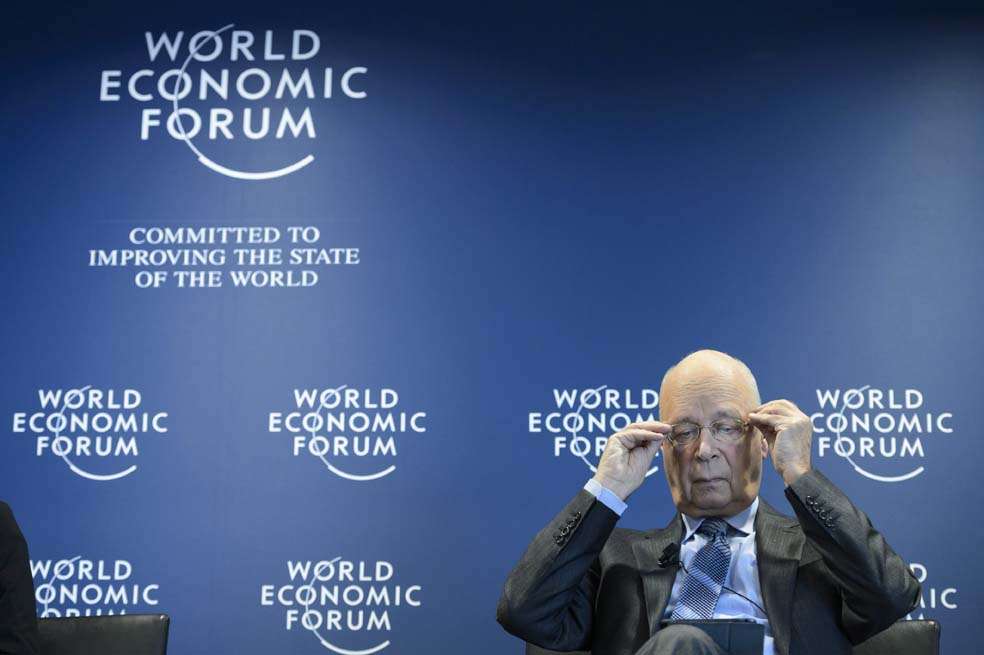Klaus Schwab, director ejecutivo del foro, inauguró la primera conferencia de Davos en 1971. / EFE