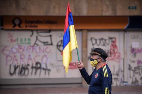Pacíficas, así van las marchas de este 20 de julio en Bogotá