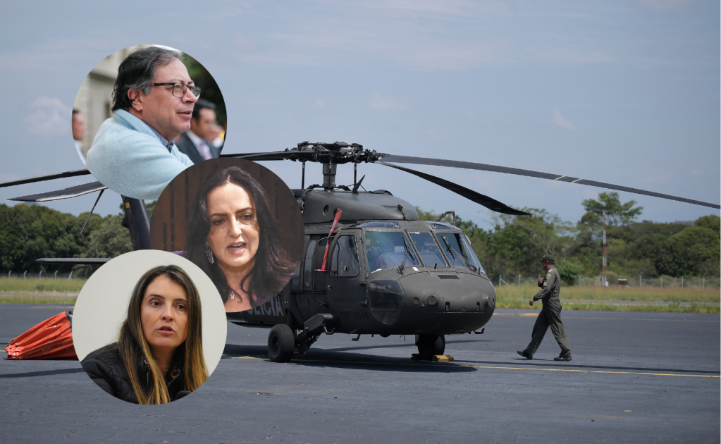 Así reaccionaron Petro y otros políticos al accidente de helicóptero del Ejército.