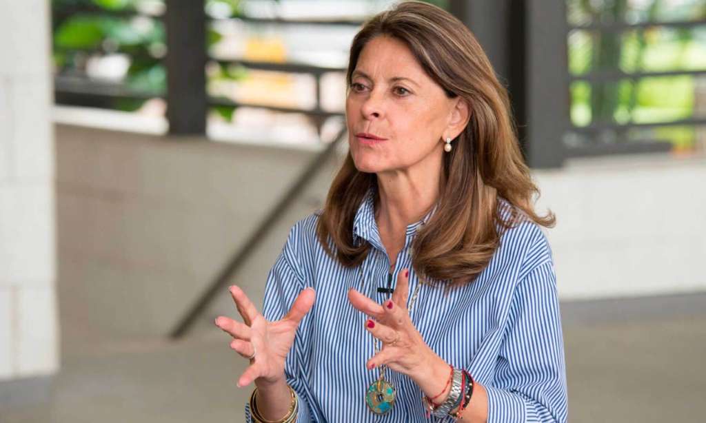 La vicepresidenta Marta Lucía Ramírez. / Vicepresidencia