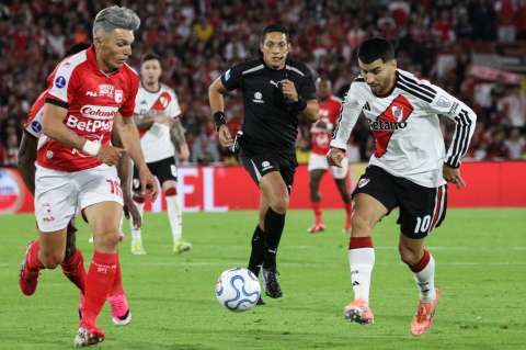 Galería: así se vivió el empate 0-0 entre Santa Fe y River Plate en la Copa Sudamericana