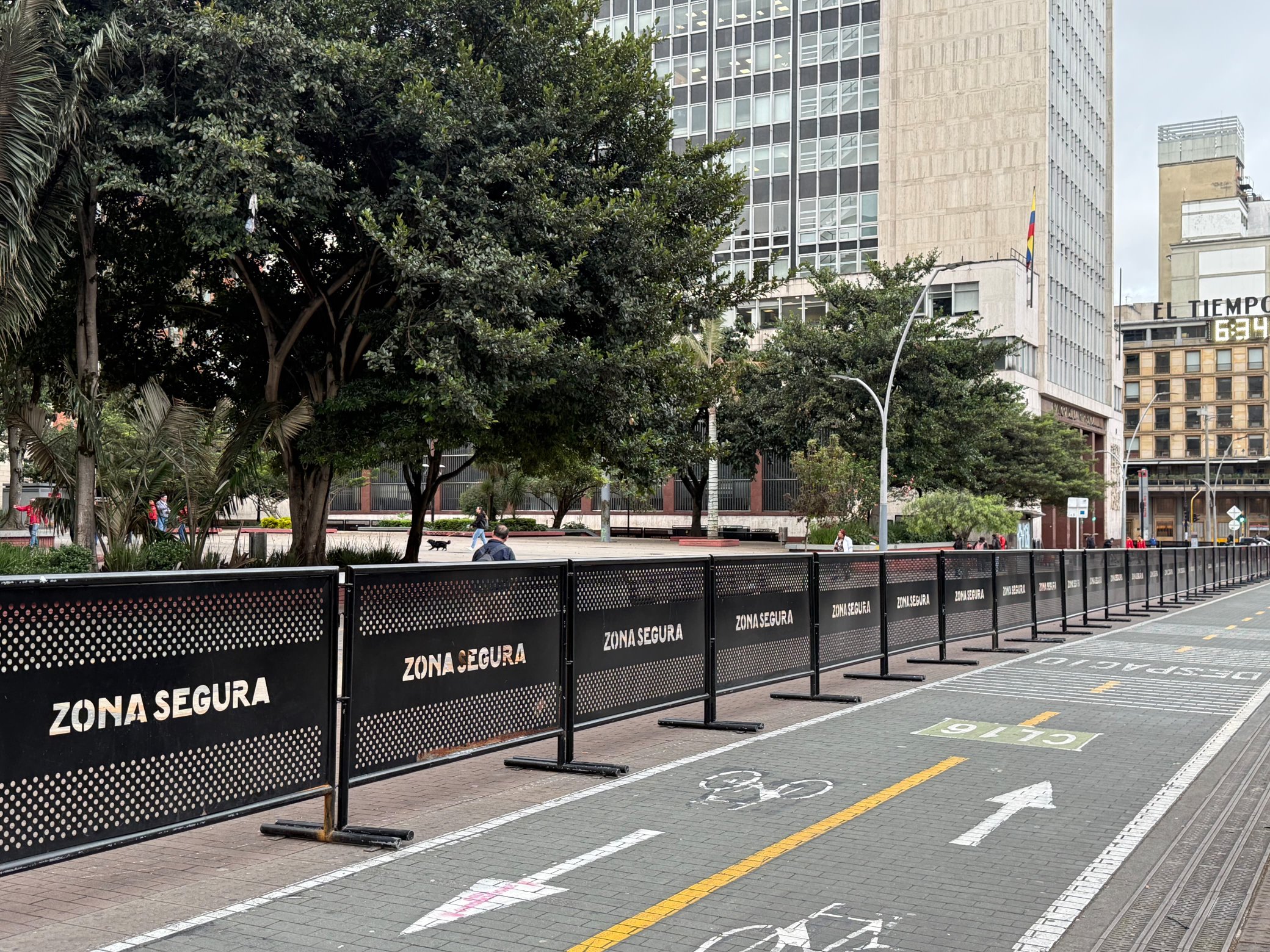 Parque Santander tras la intervención.