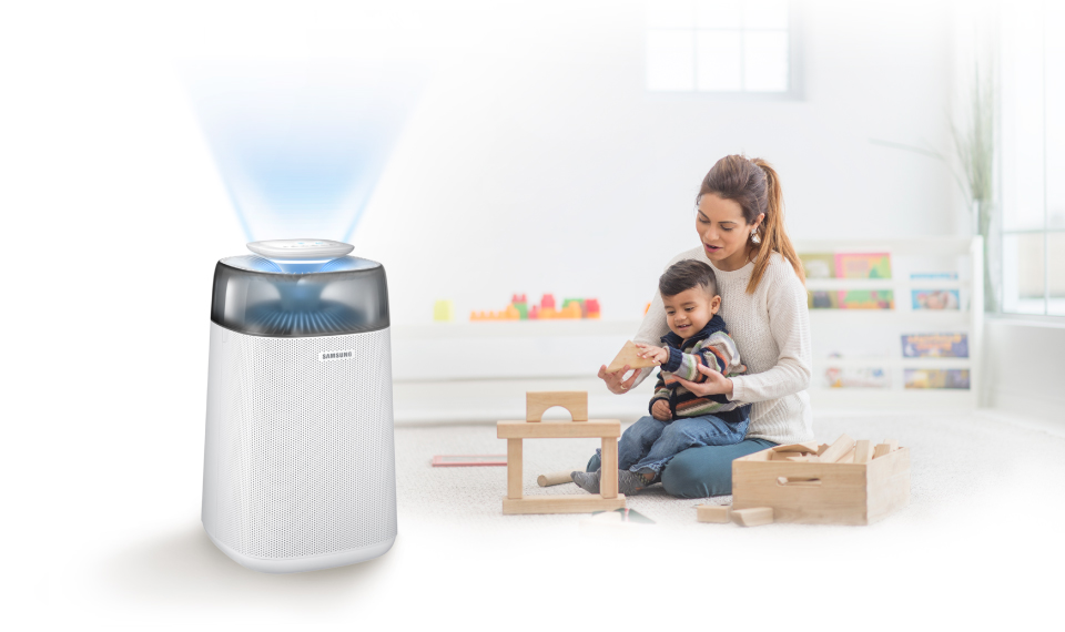 El diseño del purificador de aire Samsung fue galardonado con el IF Design Award, en 2017.