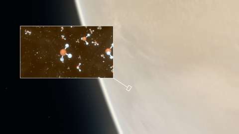 Hallan fosfina en Venus, un gas que podría tener un origen biológico