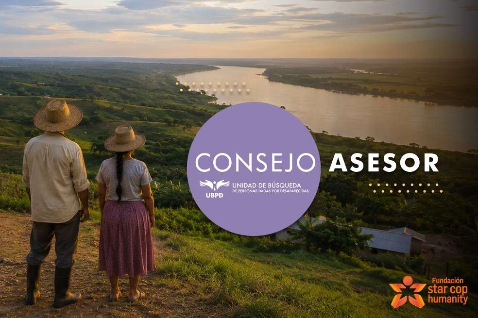 La Fundación Star Cop Humanity acompaña técnica, metodológica y logísticamente el proceso de elección de representantes de la sociedad civil al Consejo Asesor de la UBPD para el periodo 2026–2027. / Cortesía