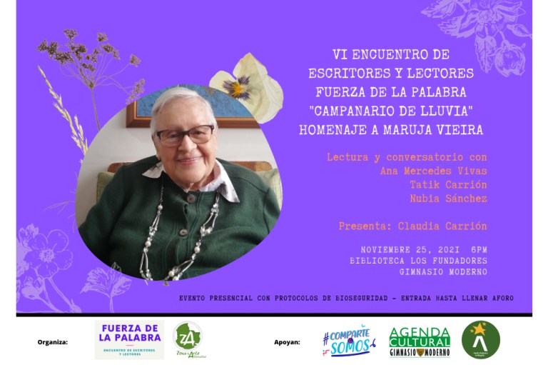 Homenaje a Maruja Vieira: larga vida a la poesía