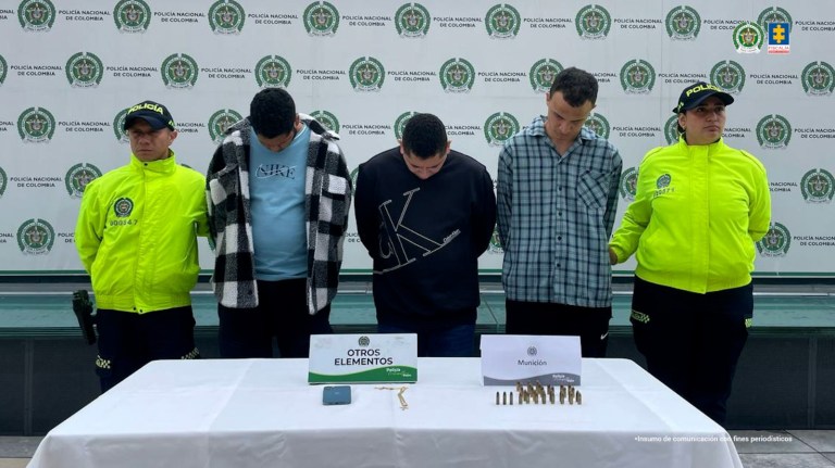 A la cárcel delincuentes que robaron e hirieron de bala a joven en Chapinero