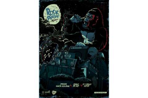 Este es el afiche de Rock al Parque 2019