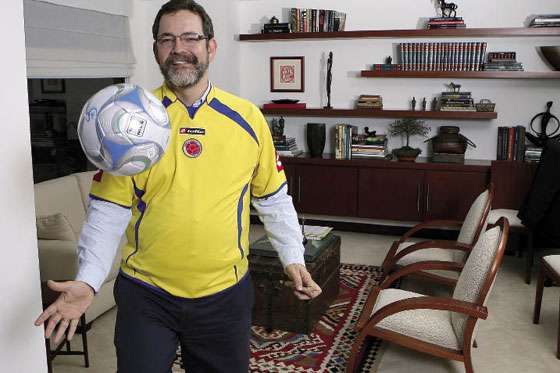 Santiago Rojas, un paciente del fútbol