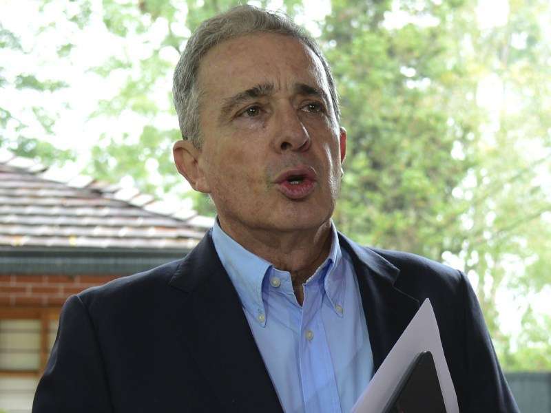 El expresidente Álvaro Uribe siempre ha insistido en su inocencia y honorabilidad. / AFP