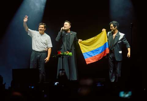 Así fue el concierto de Reik en Bogotá: “esperamos que nunca se aburran de nosotros”