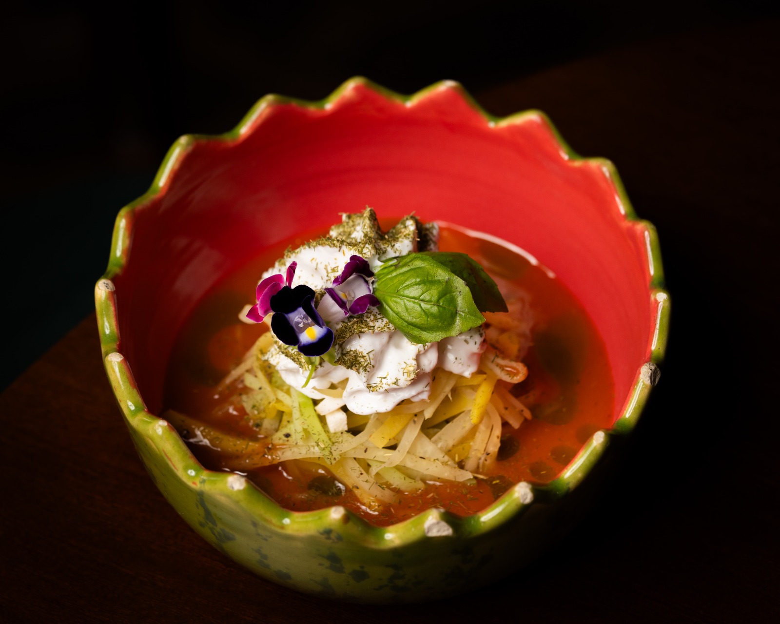 Ceviche de coco viche