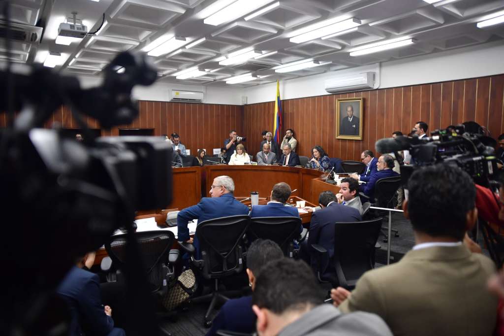 La reforma laboral se debate en la Comisión Cuarta del Senado.