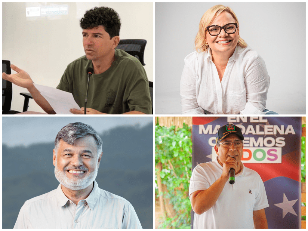 Candidatos a la gobernación del Magdalena