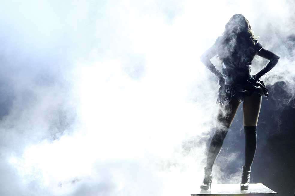 Beyoncé durante su espectáculo en el Superbowl, a principios de este año. / EFE