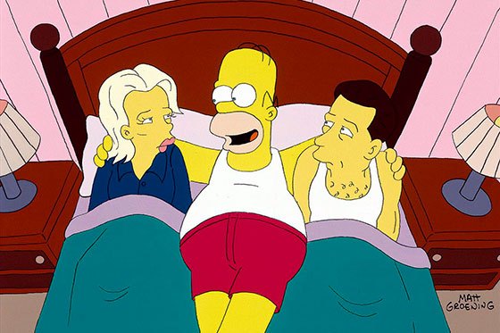 «La Alfombra Roja se vuelve Amarilla» 24 episodios de Los Simpson
