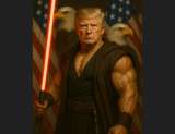 ¿El lado oscuro de la fuerza?: nueva imagen de Trump con IA compartida por la Casa Blanca