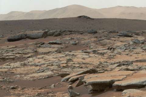 Curiosity halla evidencia de un lago de agua dulce en Marte