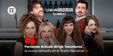 Fernando Arévalo dirige ‘Inmaduros’, la nueva comedia en el Teatro Nacional