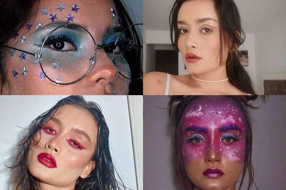 Maquillaje para festivales.