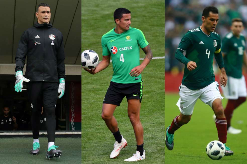 El portero egipcio El Hadary, de 45 años, se convertirá en el jugador más veterano en disputar una Copa del Mundo. / AFP