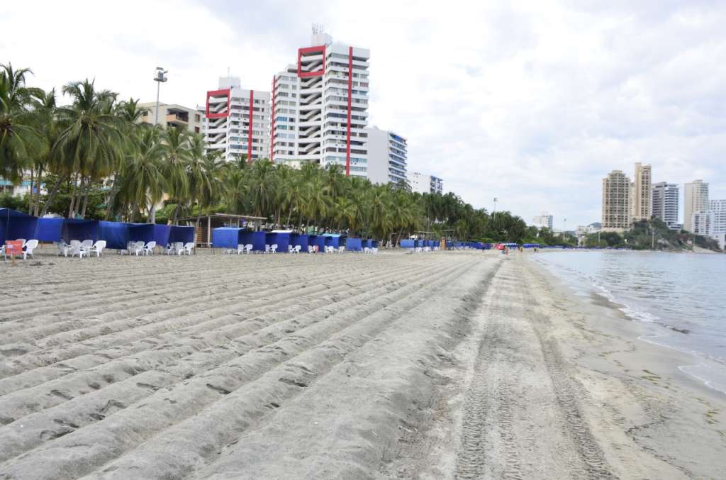 Santa Marta tiene previsto reabrir el resto de las playas en octubre.