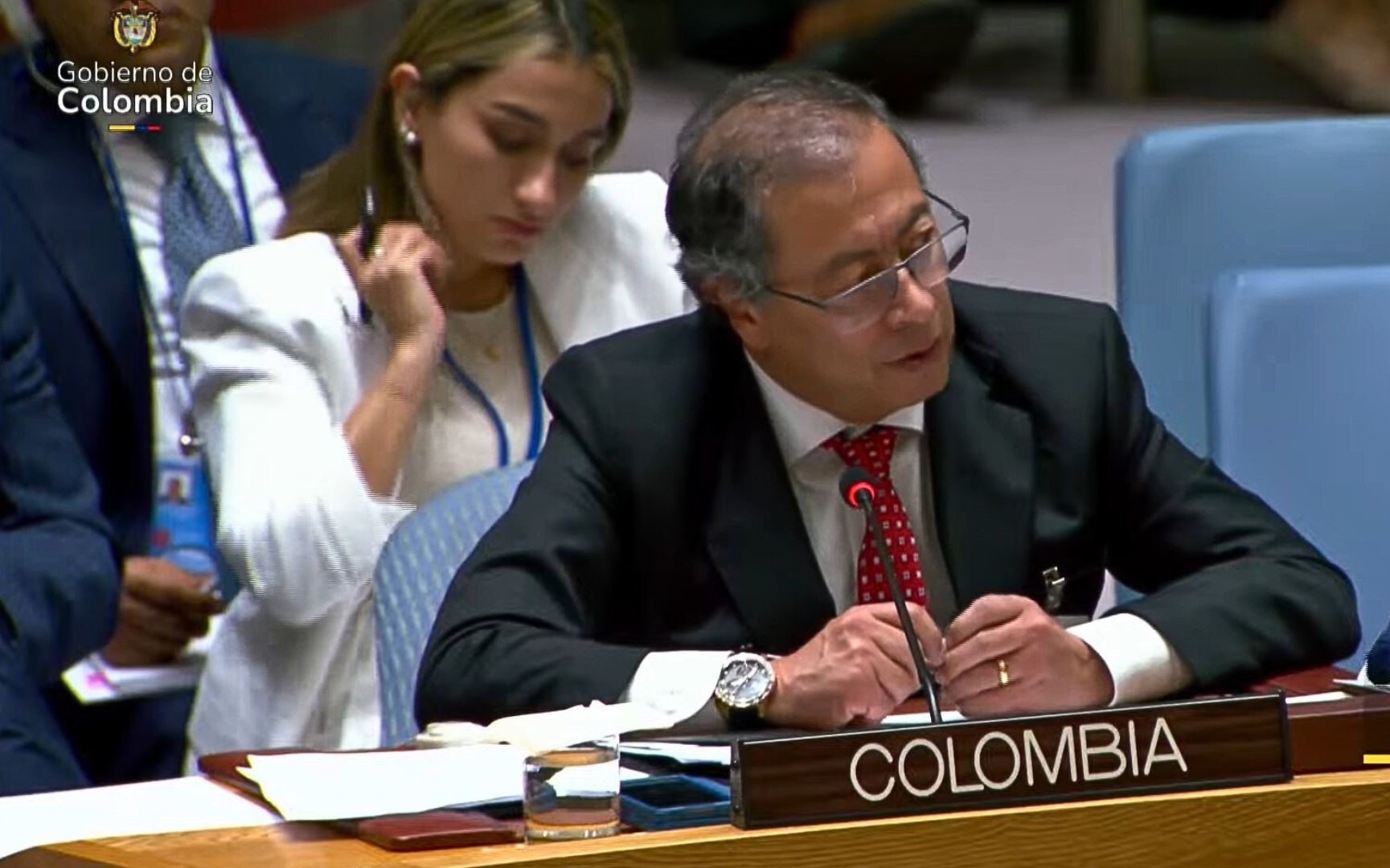 Presidente Gustavo Petro en Consejo de Seguridad de la ONU.