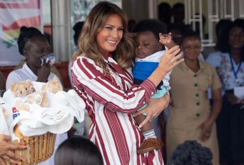 En imágenes: la gira de Melania Trump por África