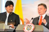 Evo Morales: EE.UU. alaba a Colombia porque aceptó sus bases militares