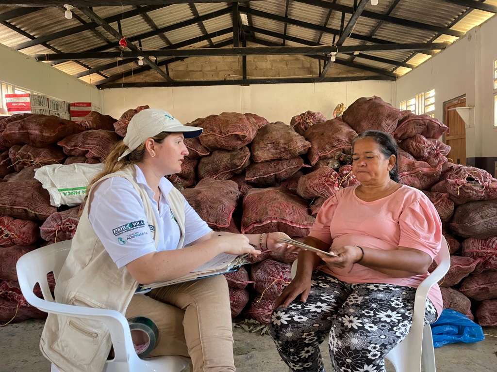 Entregas de Insumos a mujer cultivadora en el Municipio Puerto Libertador (Córdoba) 2022.