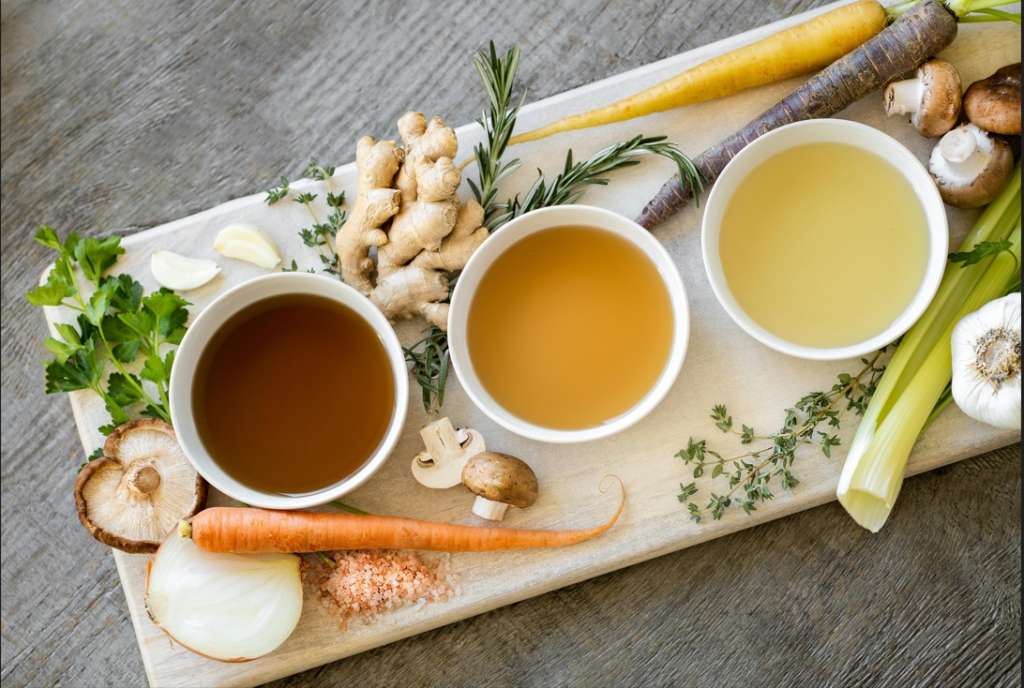 Fondo de verduras
