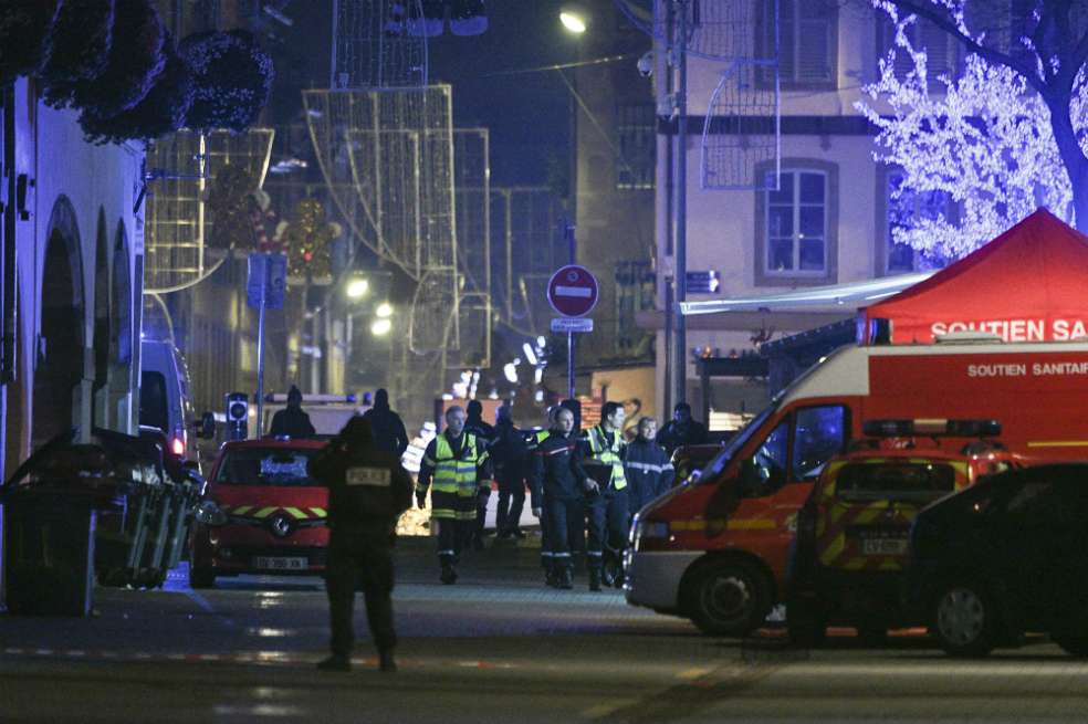 Estrasburgo fue reconocida en 2018 como la capital de la Navidad. Las autoridades respondieron rápido a la emergencia tras el tiroteo. / AFP