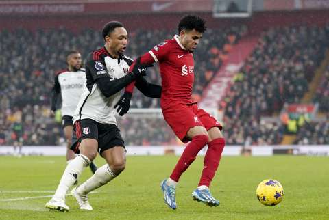 Con Luis Díaz en cancha, Liverpool le remontó a Fulham en la Carabao Cup